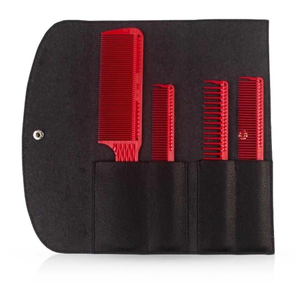 Set 4 piepteni -JRL - frizerie - Negru 00003021