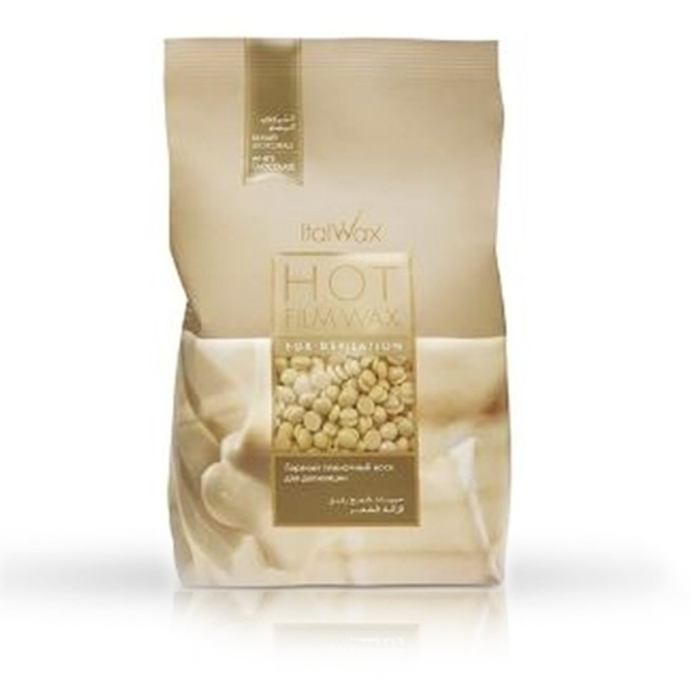 Ceara epilatoare granule - ITALWAX - Ciocolata alba - 500 g 00003855
