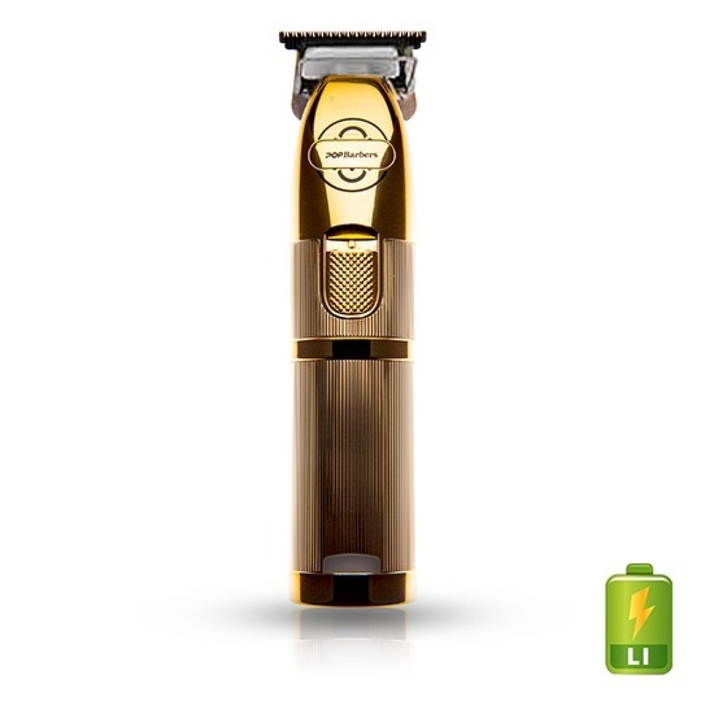 Masina de contur - POP BARBERS Skeleton - 7.200 RPM - Gold 00001736