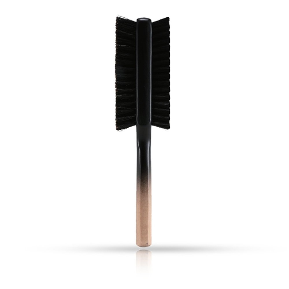 Perie profesionala pentru barba & fade brush cu maner din lemn - JRL 00004751